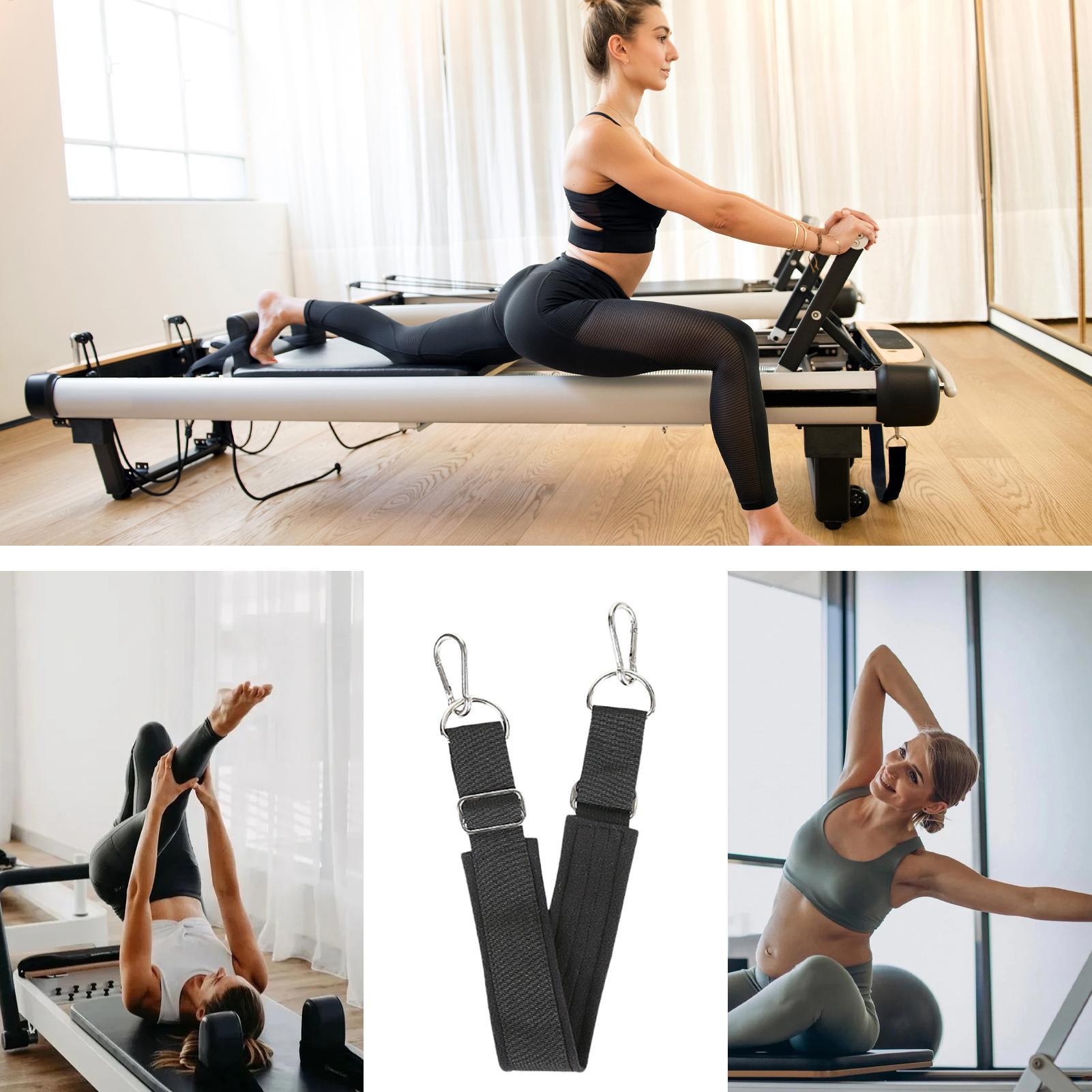 Pilates Yoga Training - حزام قدم للبيلاتس مُسمك وقابل للتعديل