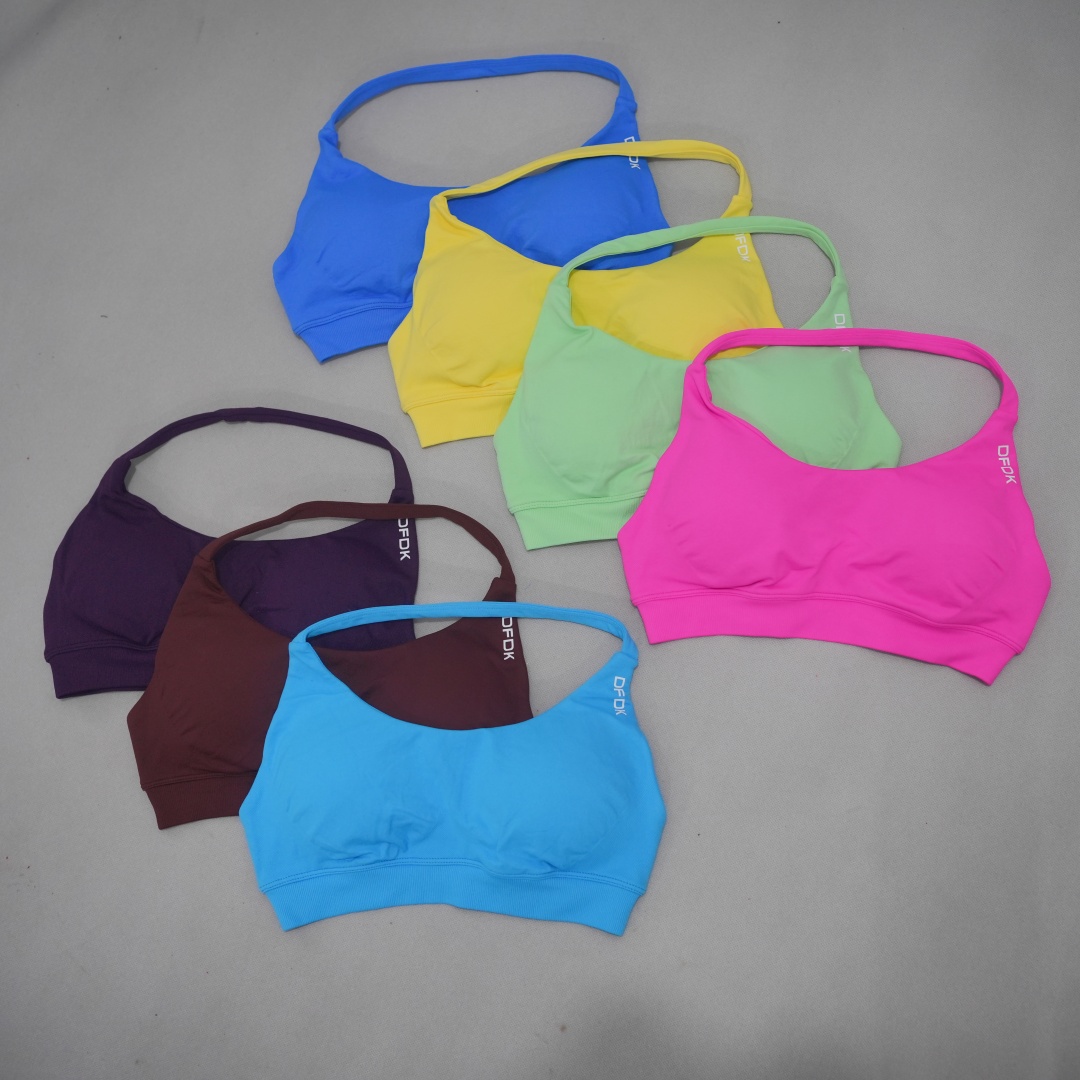 Yoga Strap Cotton - حمالة صدر رياضية نسائية من DFDK