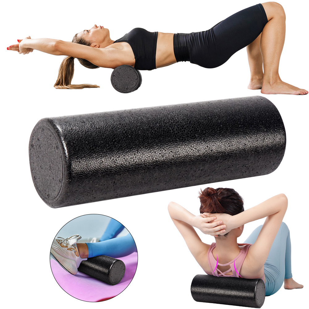 35/45 سم أسطوانة تدليك رياضية  - مراجعة Pilates Yoga Roller وسعره