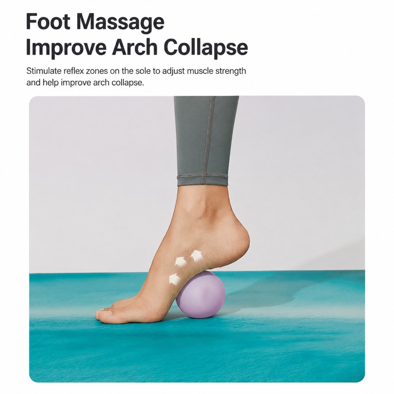 كرة تدليك سيليكون صلبة للياقة  - مراجعة Pilates Yoga Roller وسعره