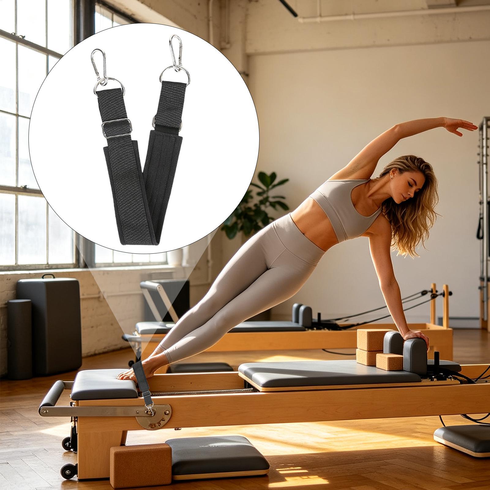 حزام قدم للبيلاتس مُسمك وقابل  - مراجعة Pilates Yoga Training وسعره