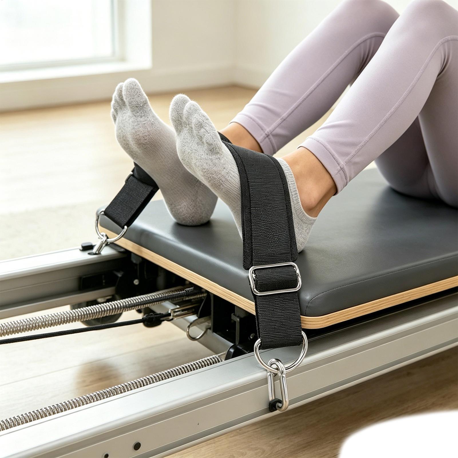 حزام قدم للبيلاتس مُسمك وقابل  - مراجعة Pilates Yoga Training وسعره