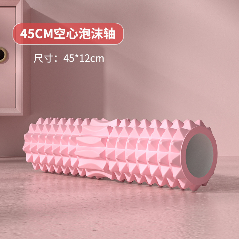 أسطوانة رغوية مجوفة 45 سم مع ك - مراجعة Pilates Yoga Roller وسعره