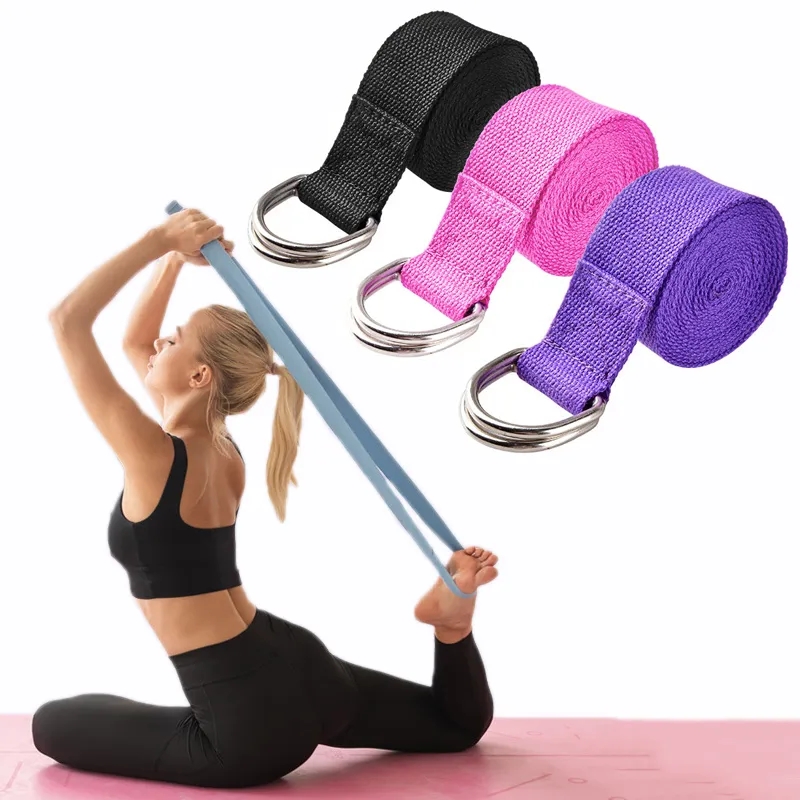 183*3.8 سنتيمتر حزام اليوغا ال - مراجعة Pilates Yoga Ring Exercises وسعره
