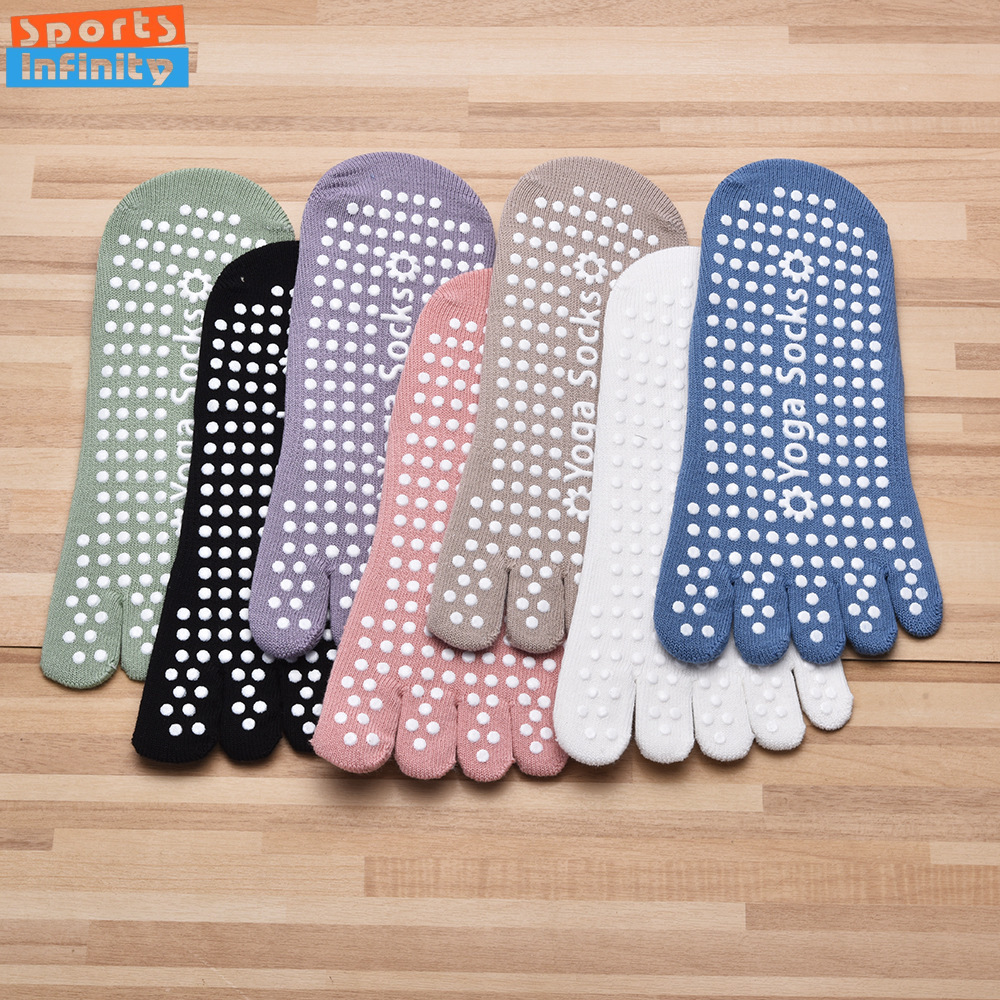 جوارب يوجا نسائية مضادة للانزل - مراجعة Yoga Strap Cotton وسعره